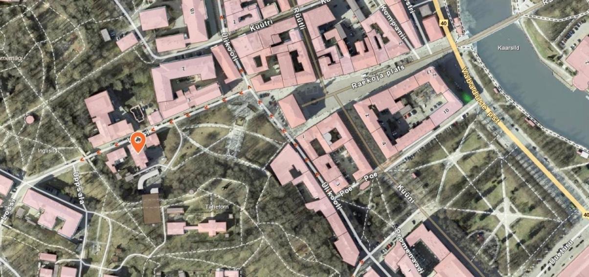 Lossi 32 Apartment Tartu Eksteriør billede